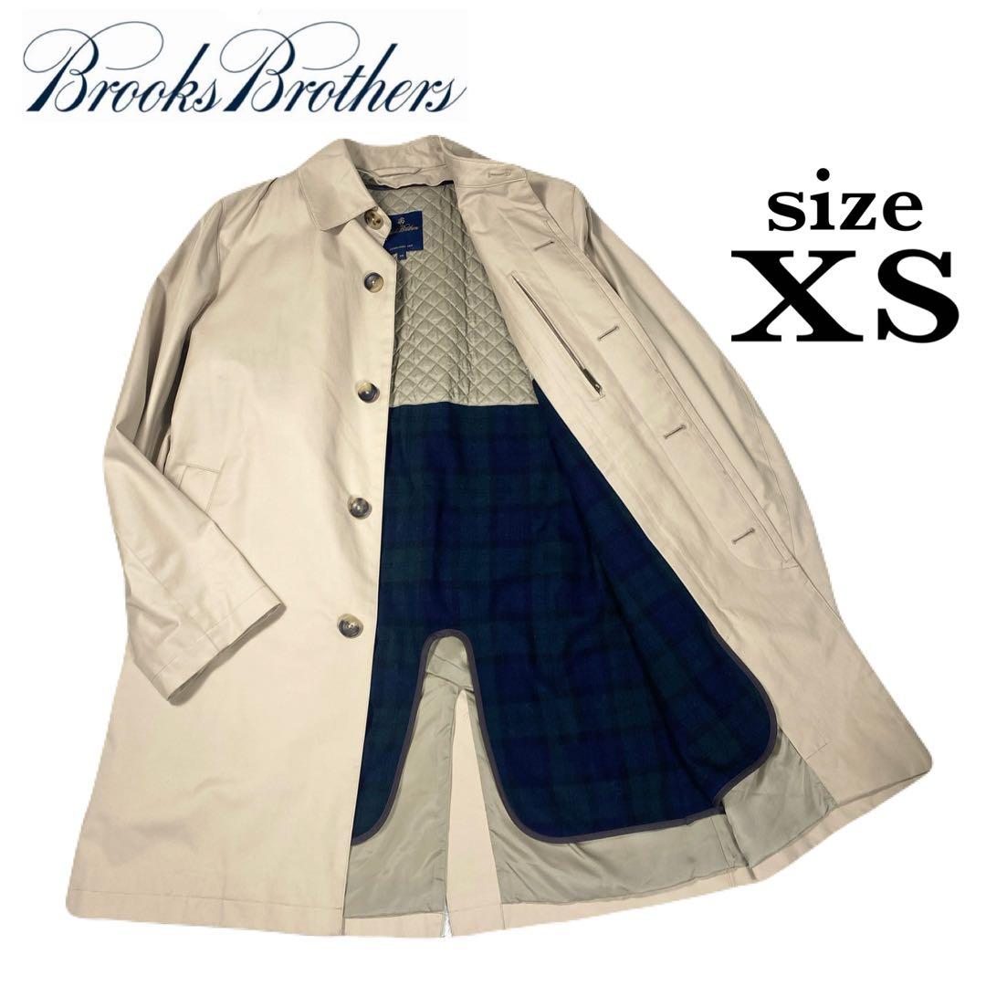 美品　ブルックスブラザーズ　ベージュ　ライナー付　サイズXS
