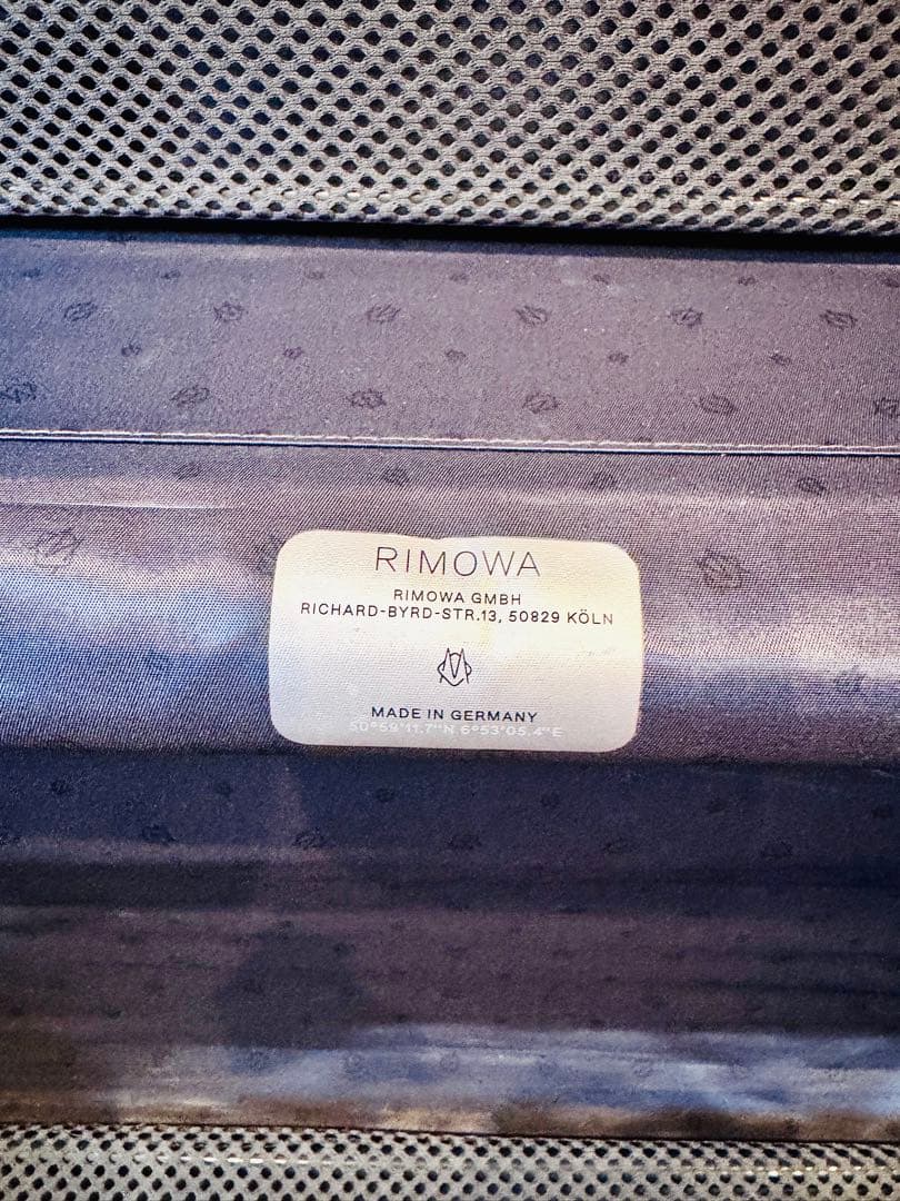 【保証付】RIMOWA トランクプラス 105L マリンブルー 限定色