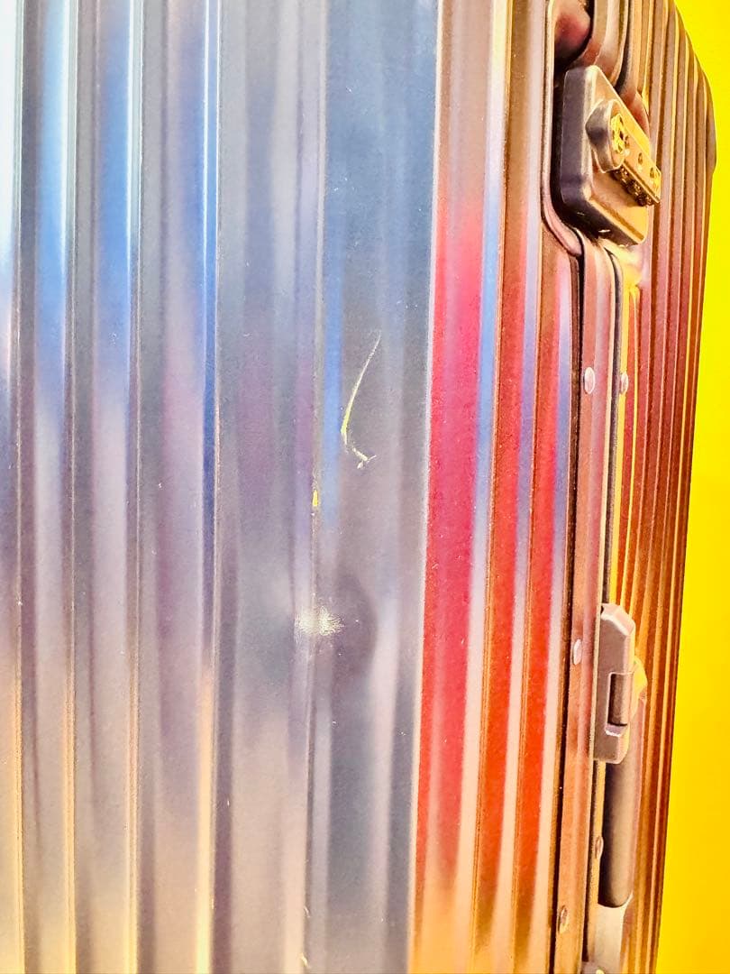 【保証付】RIMOWA トランクプラス 105L マリンブルー 限定色