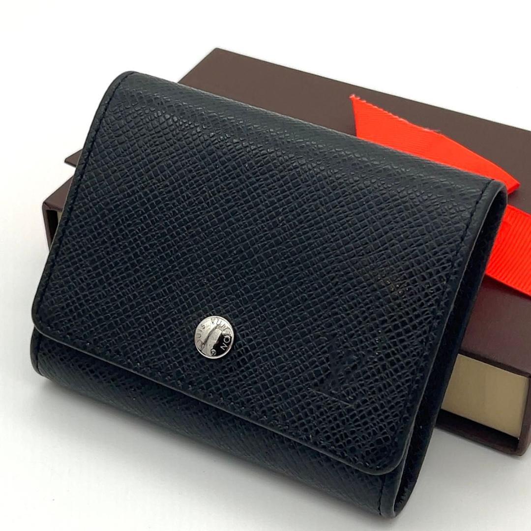 【極美品】ルイヴィトン タイガ セルゲイ 小銭入れ アルドワーズ イニシャル無