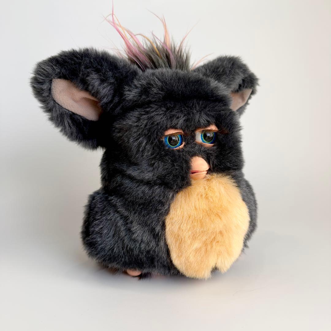 ★ふわわ★ ・・ファービー2 furby 英語版　不稼働　チャコールグレー