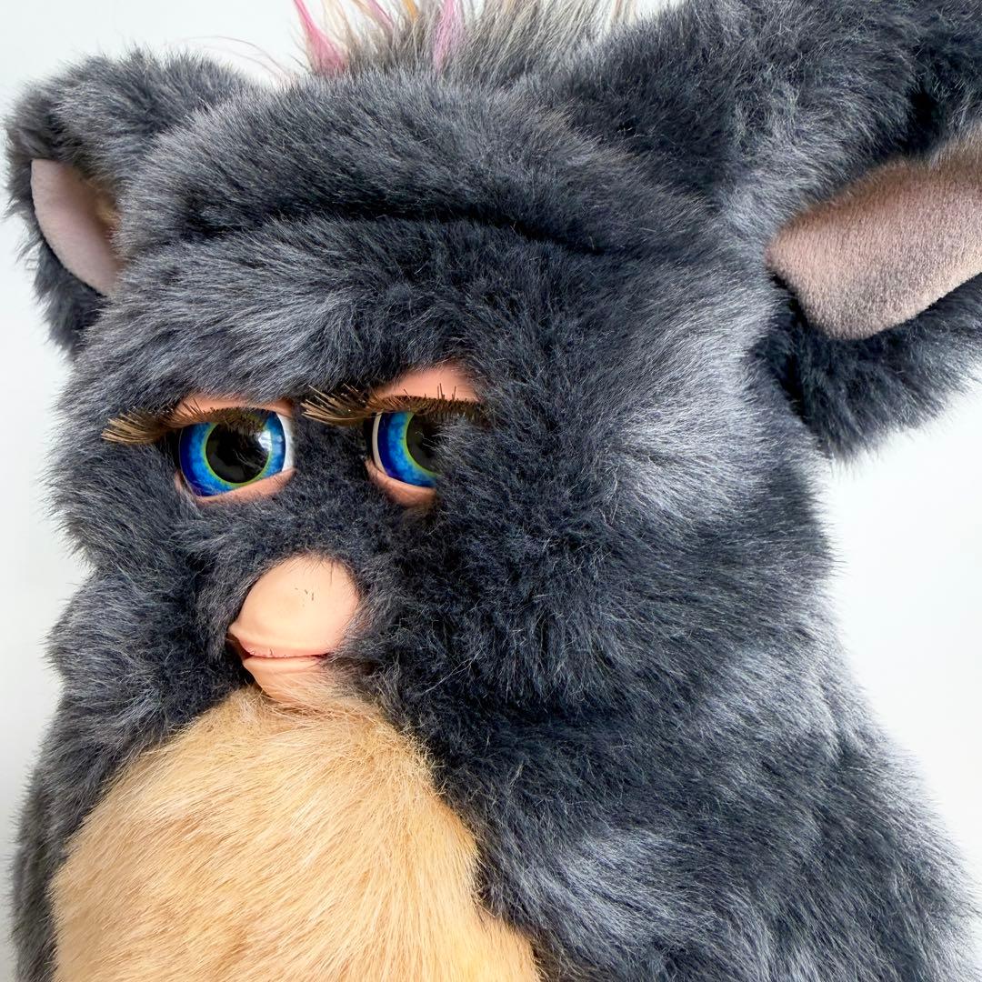 ★ふわわ★ ・・ファービー2 furby 英語版　不稼働　チャコールグレー