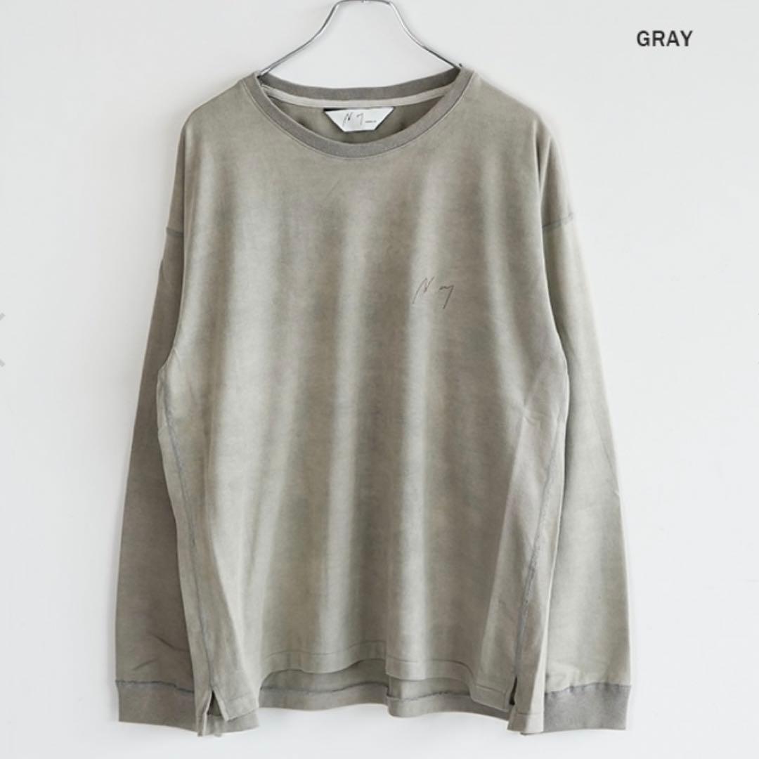 トップス ANCELLM UNEVENNESS type-U LS T-SHIRT