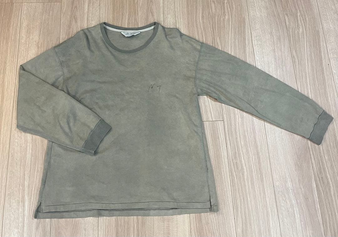 トップス ANCELLM UNEVENNESS type-U LS T-SHIRT