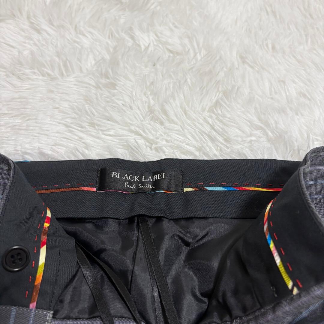 ポールスミス　Black label スーツ　セットアップ　グレー　L