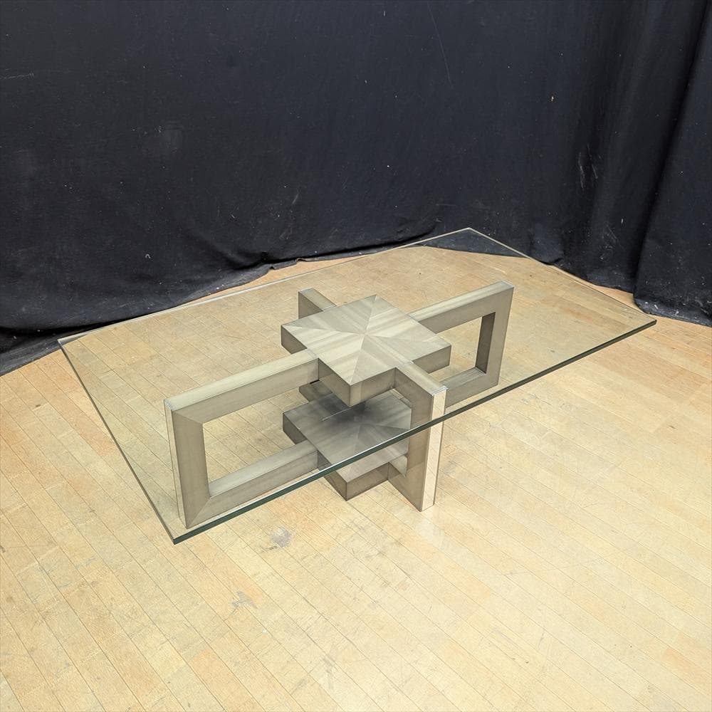 美品　IDC　大塚　デコレ　リビングテーブル　センターテーブル　コーヒーテーブル