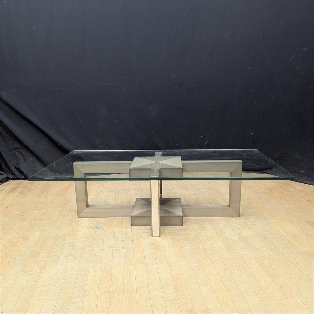 美品　IDC　大塚　デコレ　リビングテーブル　センターテーブル　コーヒーテーブル