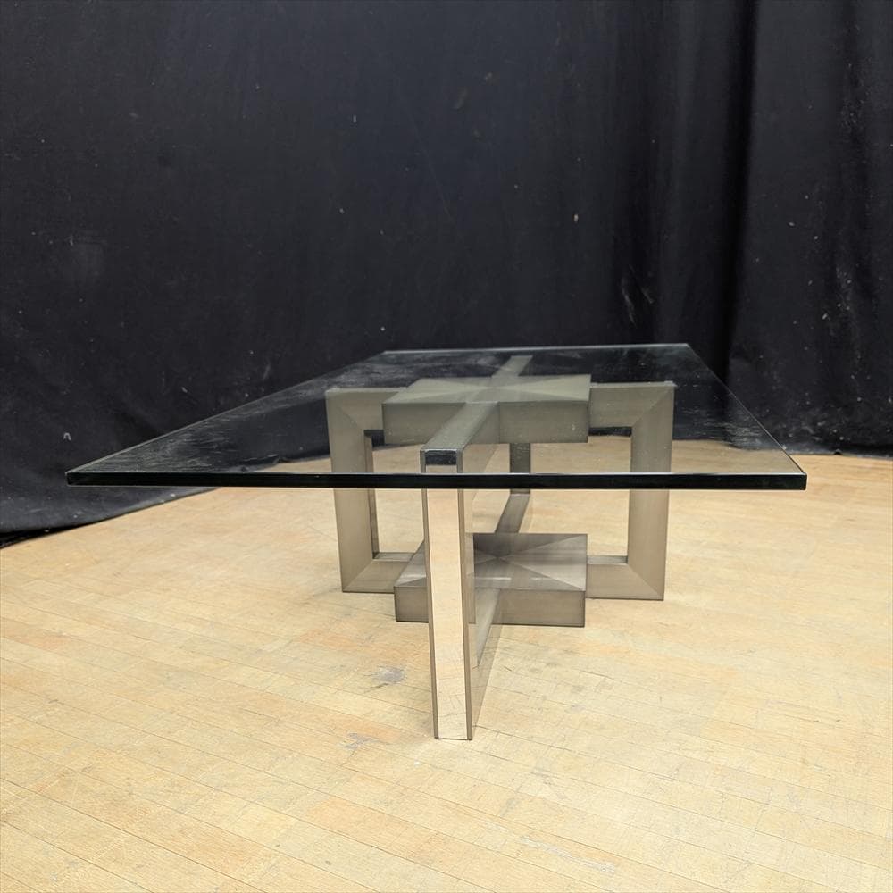 美品　IDC　大塚　デコレ　リビングテーブル　センターテーブル　コーヒーテーブル