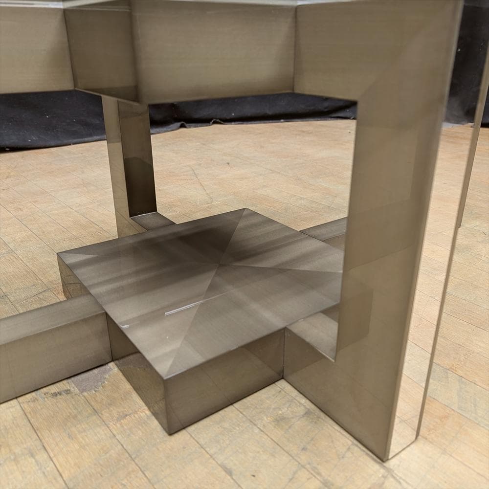 美品　IDC　大塚　デコレ　リビングテーブル　センターテーブル　コーヒーテーブル