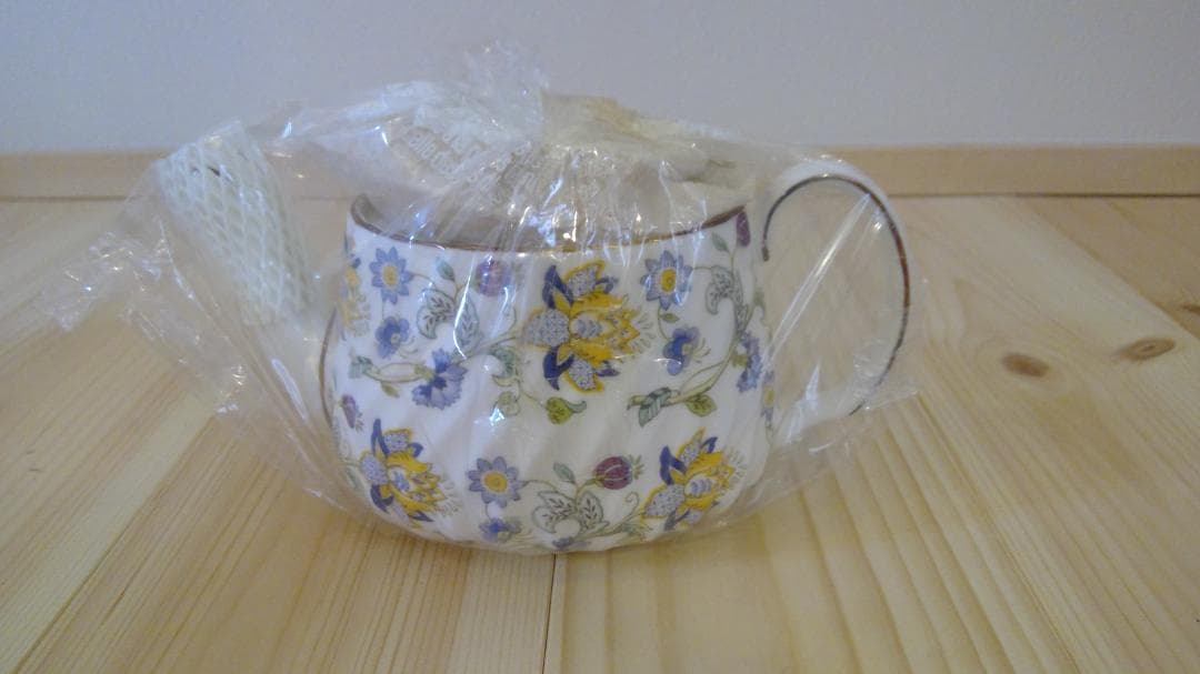  　ミントン　ティーカップ＆ティーポット＆プレートセット