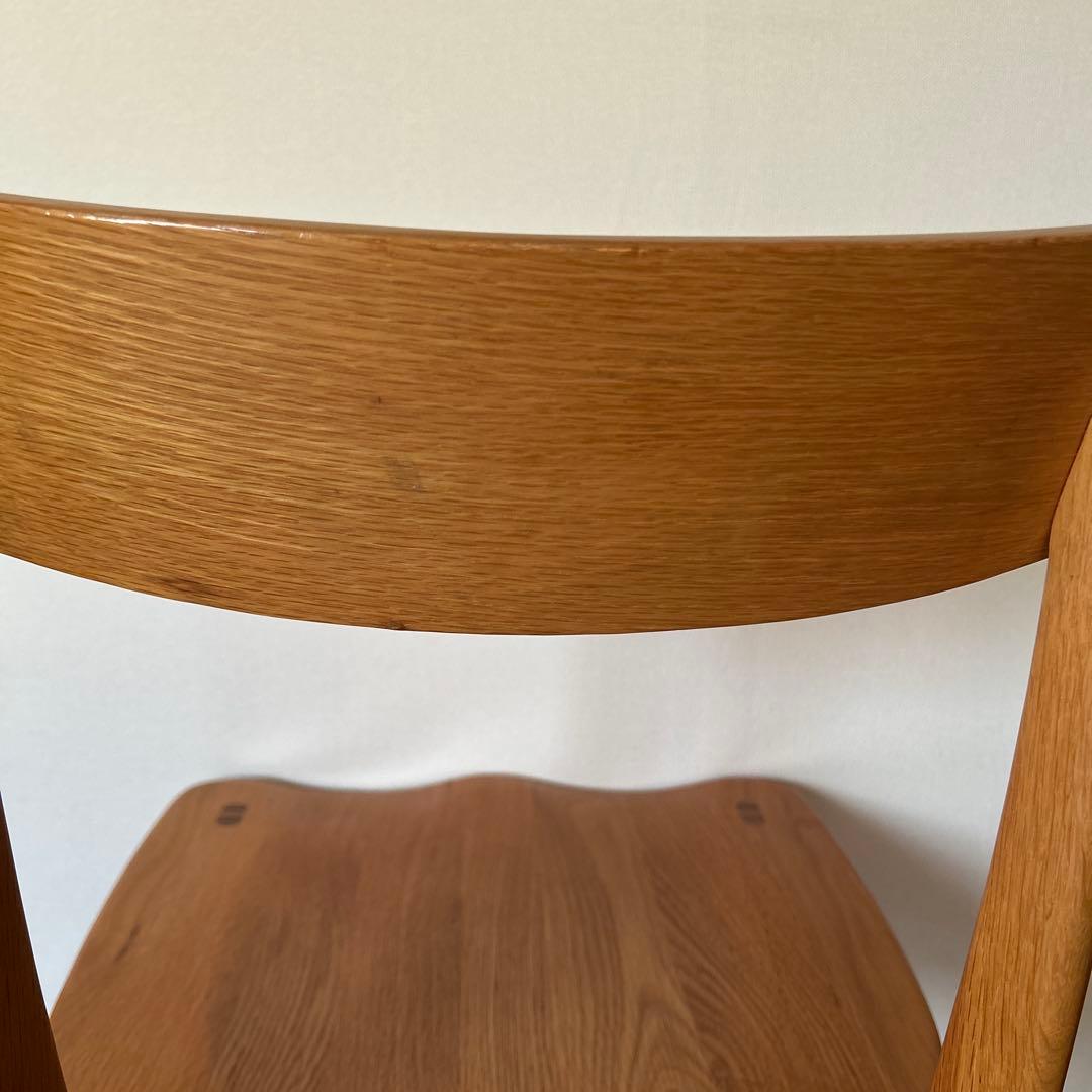 大塚家具　フィル天然木ダイニングチェア② 1脚