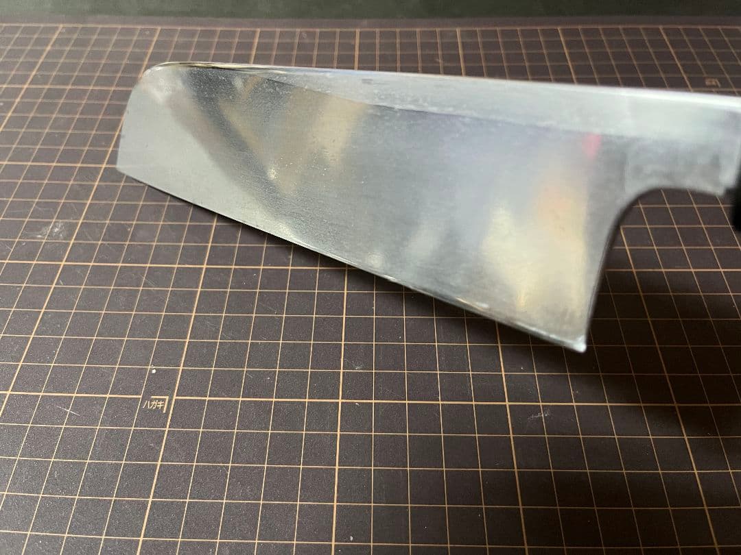 佑成 むきもの 薄刃包丁 水牛柄 白鋼ニ 刃渡り21cm 祐成 包丁 美品