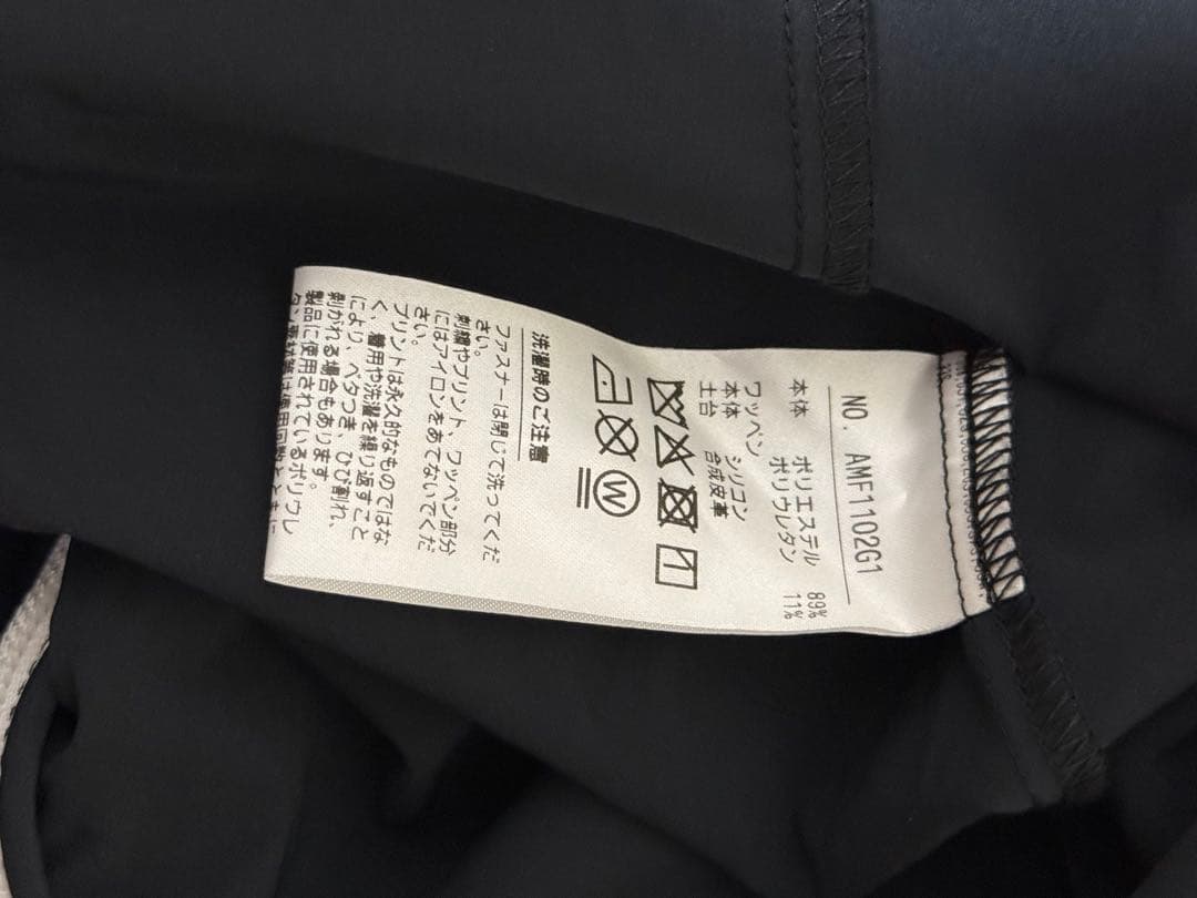 【12/29まで値引】【美品】アンパスィ　ゴルフウェア　プルゾン　ブラック　LL