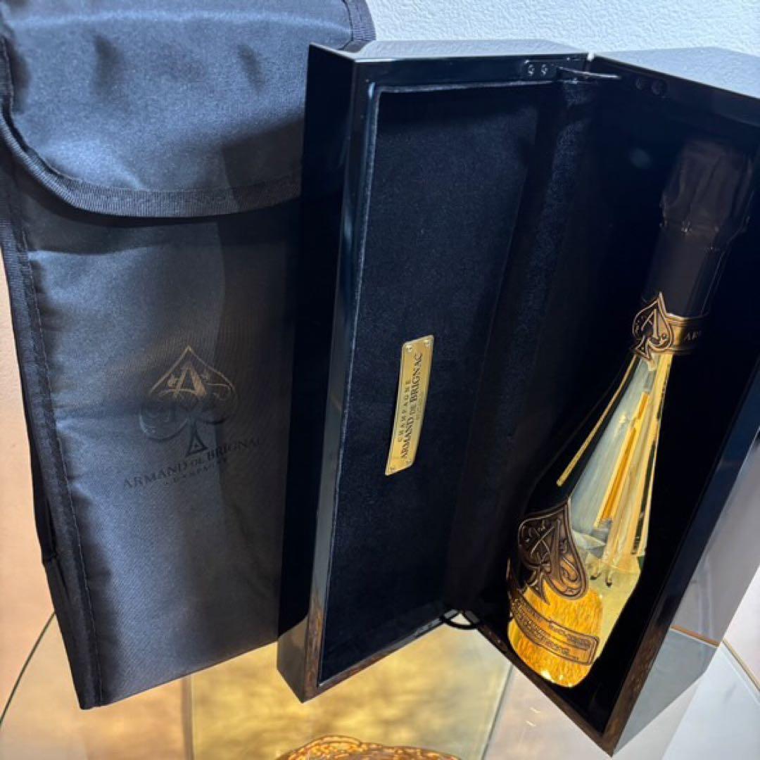 NA3728 未開栓! ARMAND アルマンド ゴールド シャンパン 箱付き