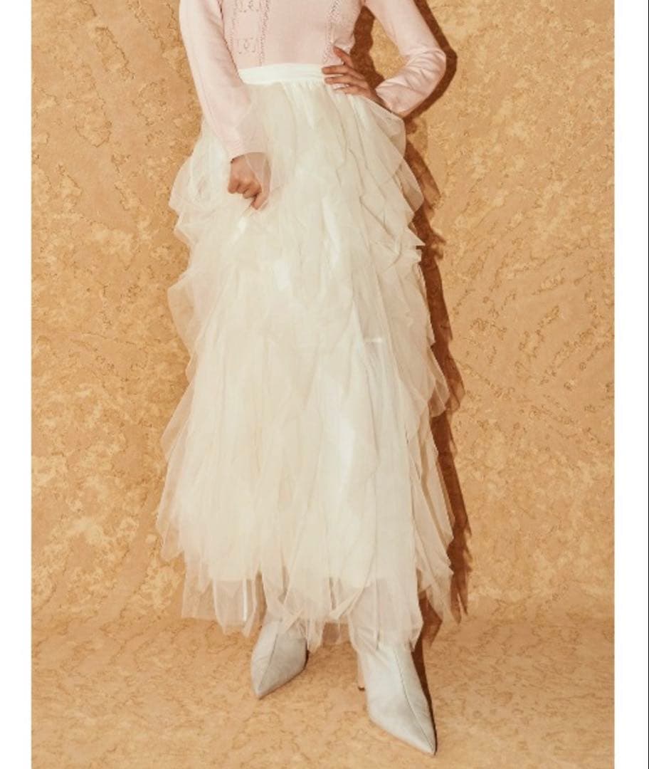 Darich チュールラッフルスカート
