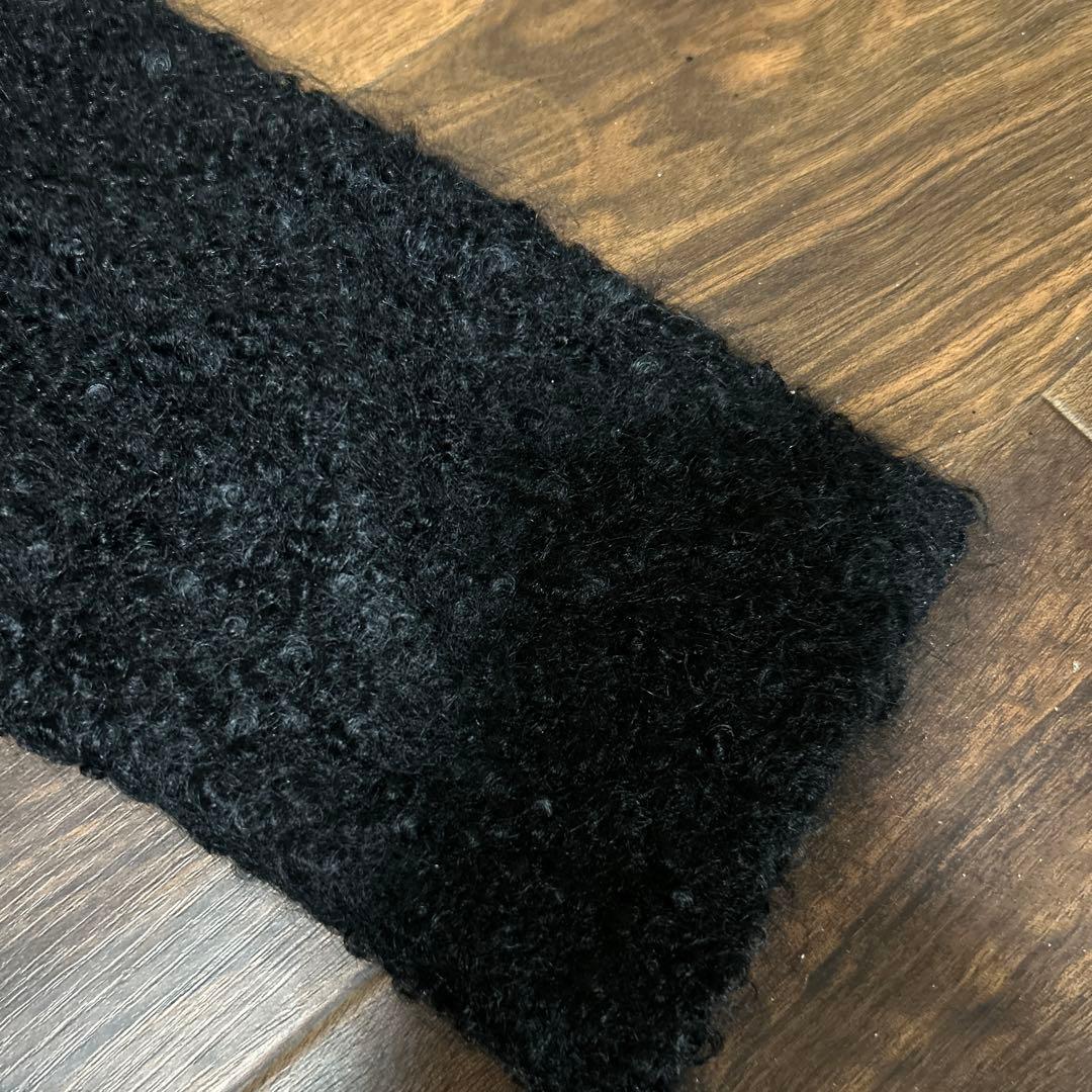 トリココムデギャルソン　毛糸のリボンが可愛いアウター？