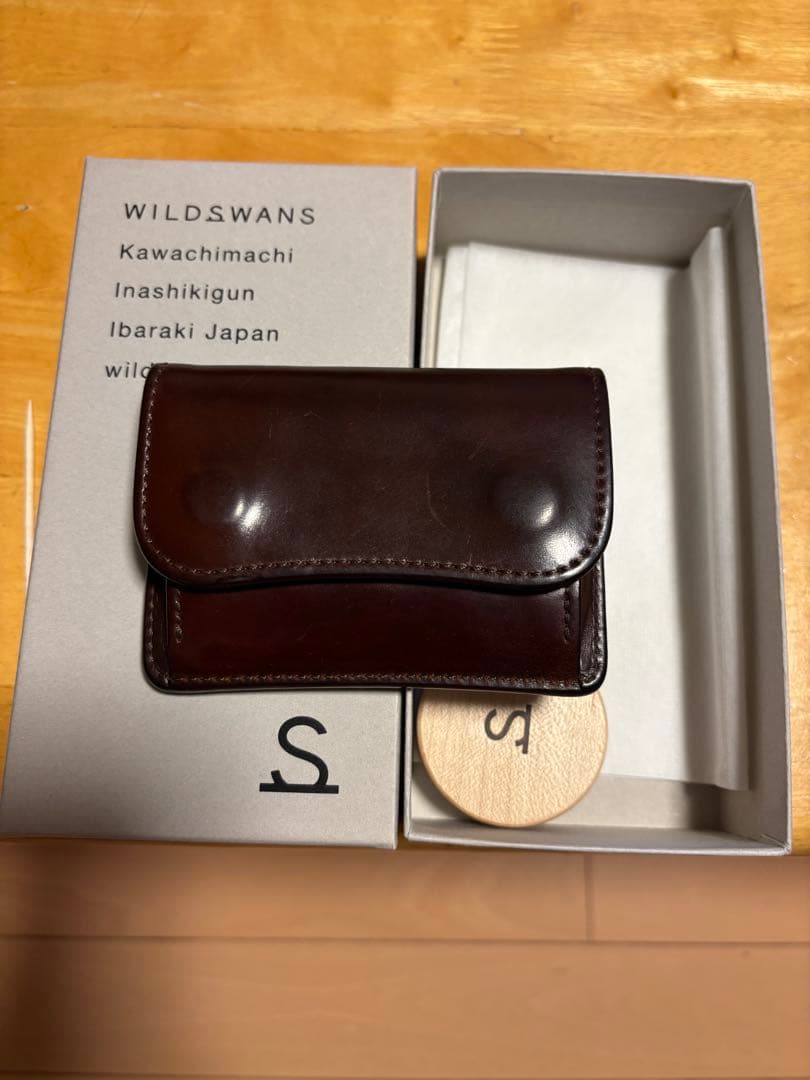 ワイルドスワンズ　タング（Tongue）シェルコードバン　小銭入れ　#8