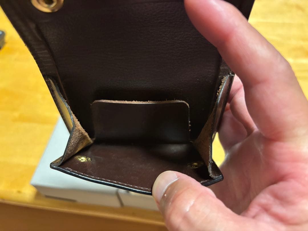 ワイルドスワンズ　タング（Tongue）シェルコードバン　小銭入れ　#8