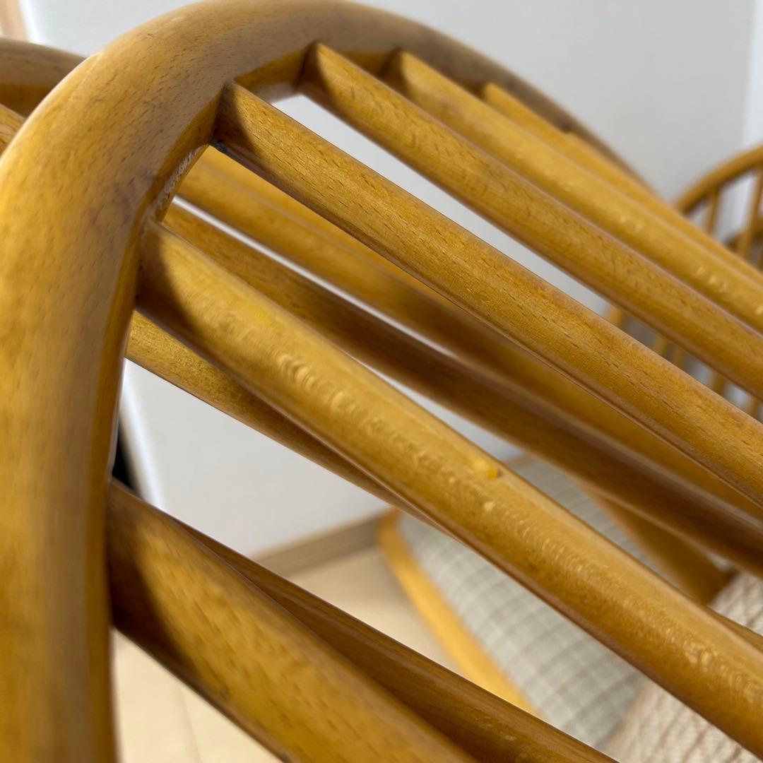 和座椅子 木製 4脚セット