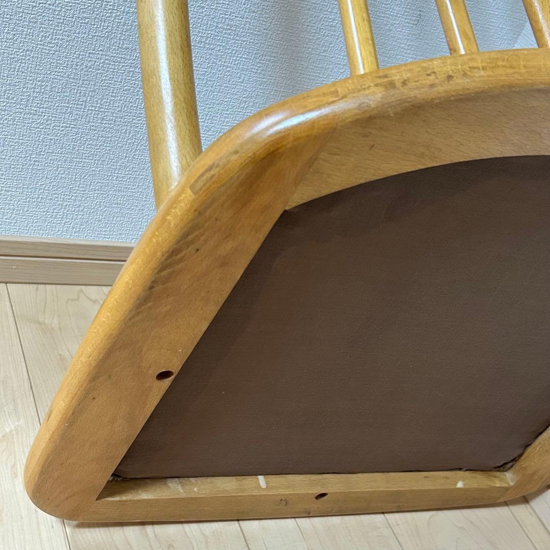 和座椅子 木製 4脚セット