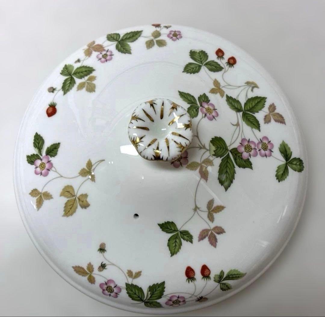 【美品】ウェッジウッド　ワイルドストロベリー　スープチューリン