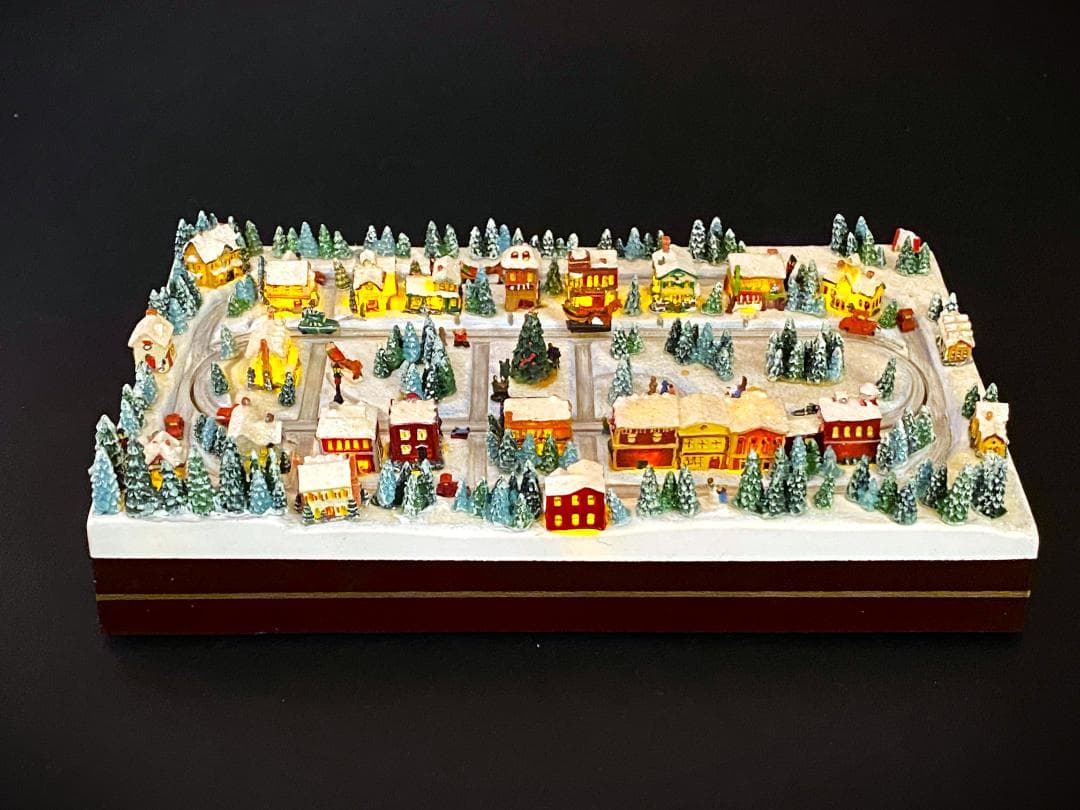 【美品】トーマスキンケード☆ホーソンビレッジ☆クリスマス　メイン　ストリート