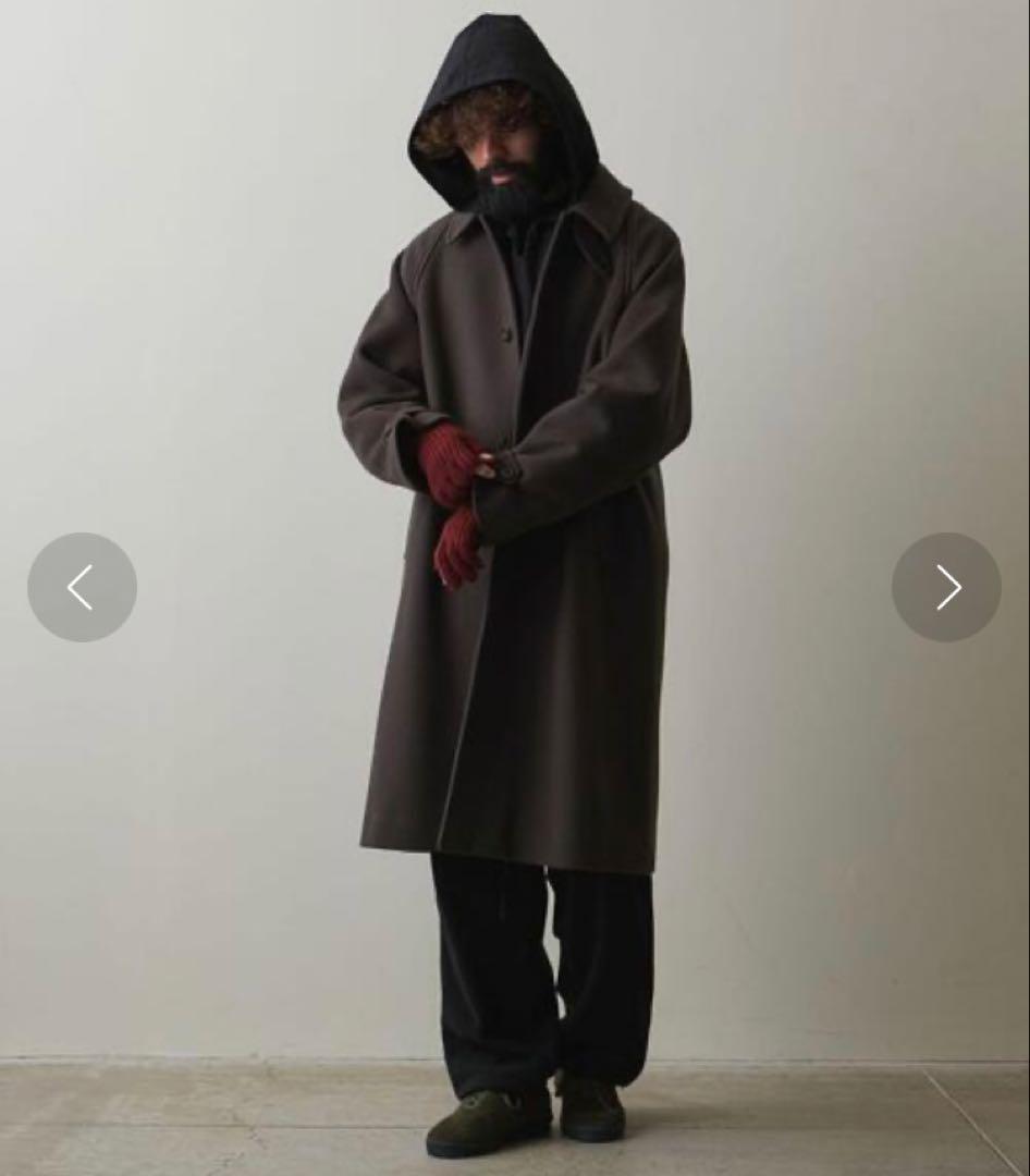 ＜Steven Alan＞ ウール バルマカーン コート balmacaan