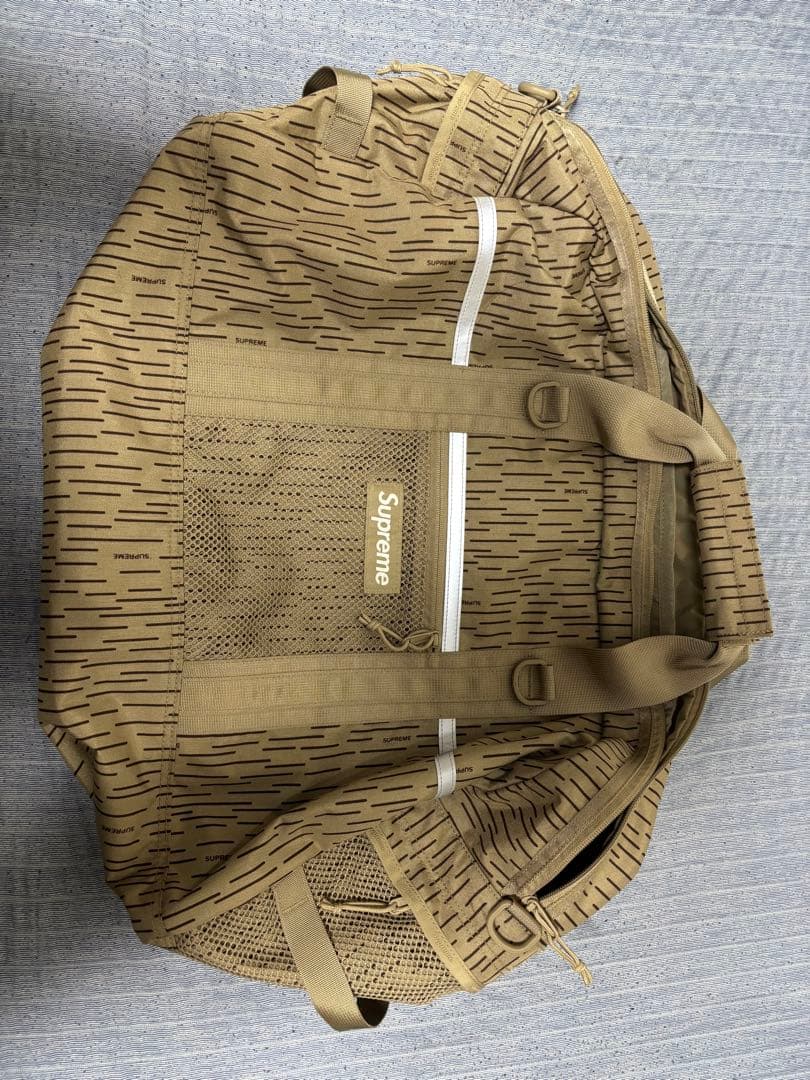 Supreme ストライプパターン ボストンバッグ