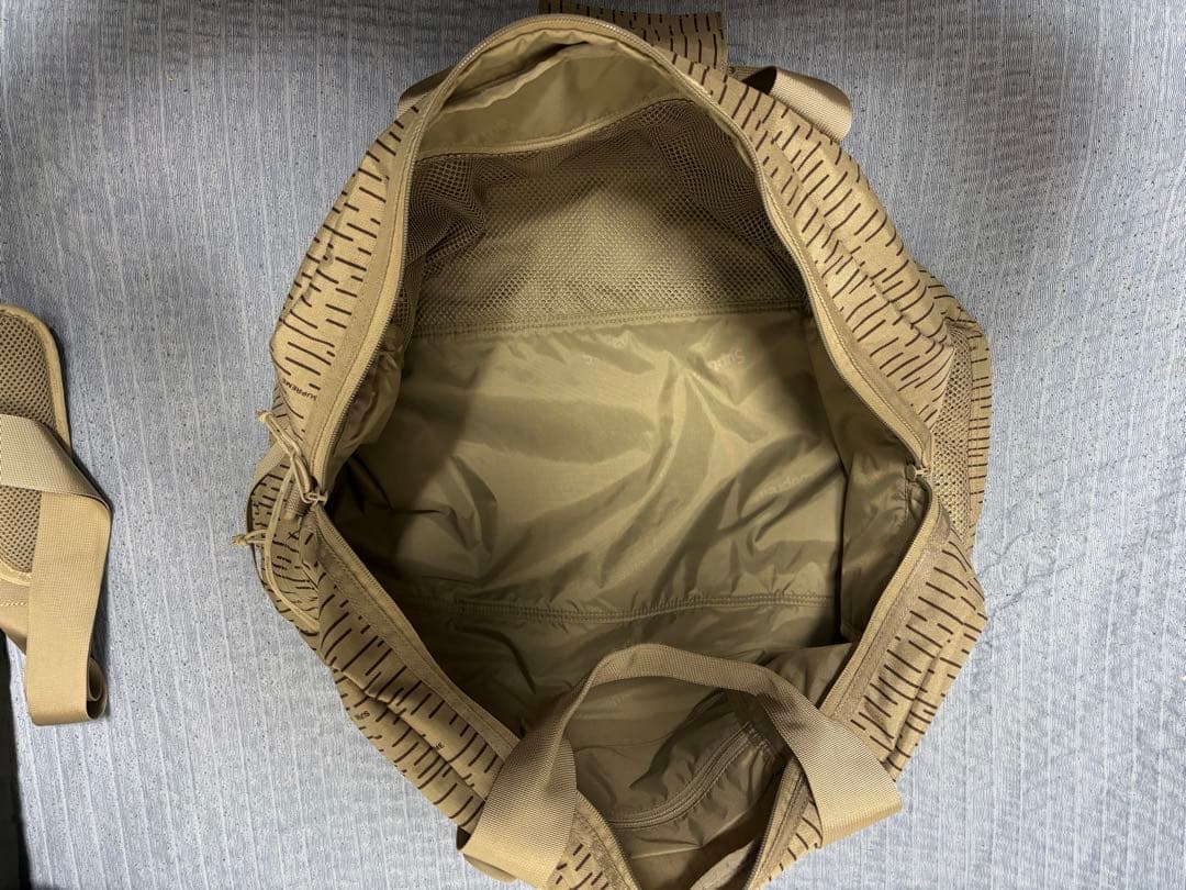 Supreme ストライプパターン ボストンバッグ