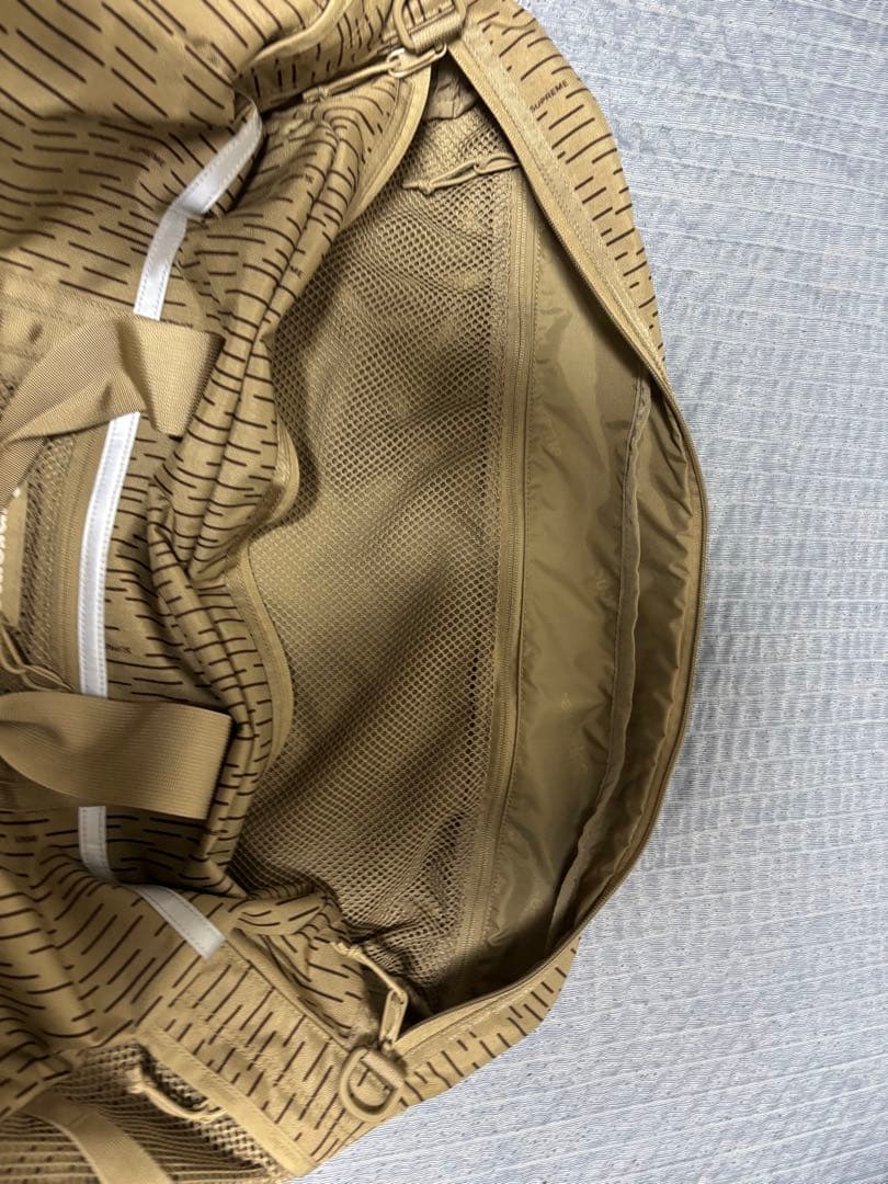 Supreme ストライプパターン ボストンバッグ