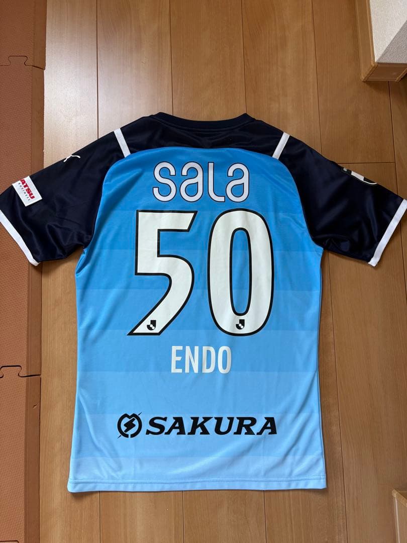 ジュビロ磐田　遠藤保仁選手　ユニフォーム　ホーム　2021 プーマ 最終年