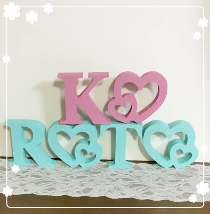 一姫二太郎ママ様確認用☆イニシャルオブジェ