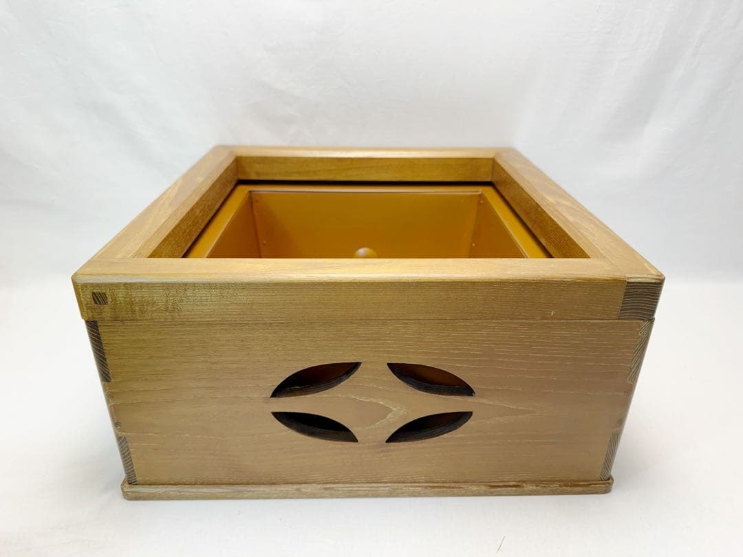 未使用 茶道具 桑 七宝透置炉 炉 置炉用炭型電熱器 浜松地紋釜3点セット 紙箱