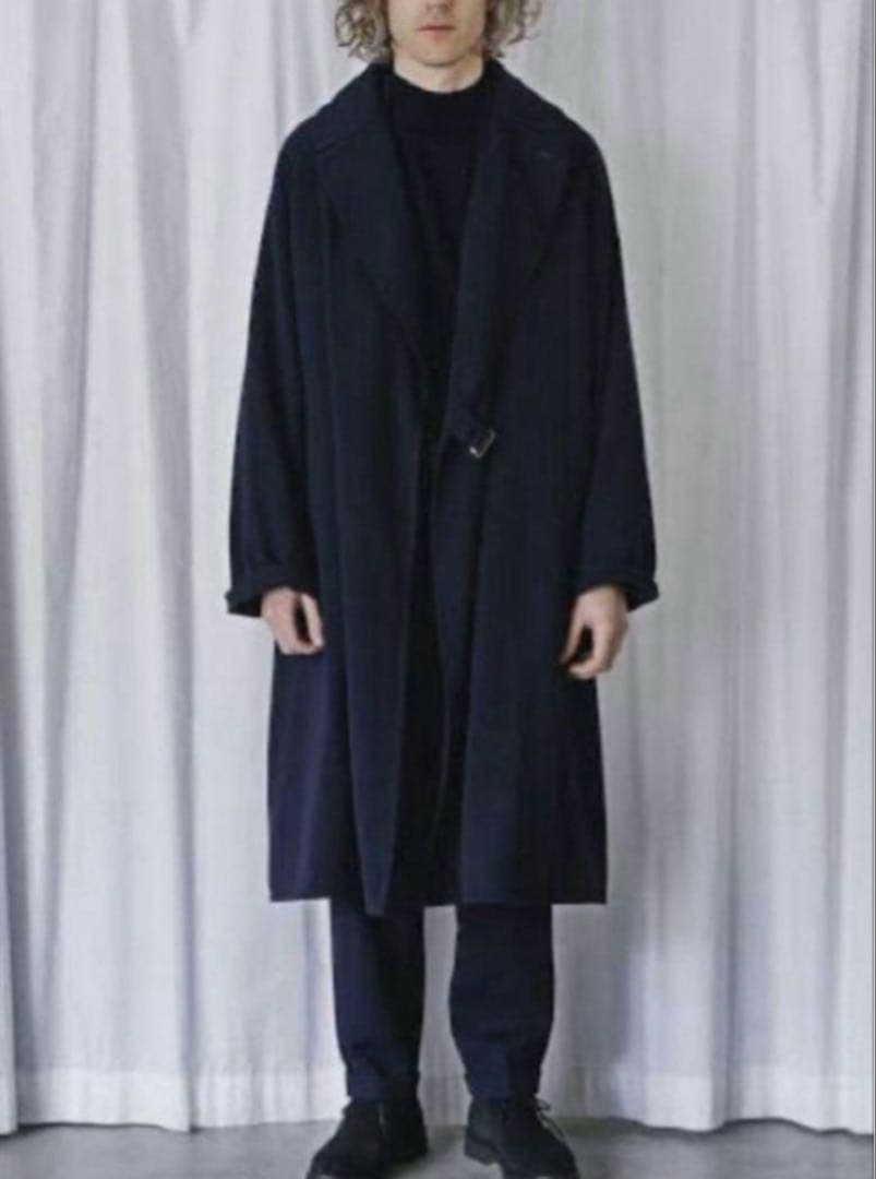 COMOLI ウール中綿　タイロッケンコート　17aw