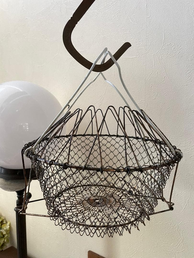 フランス アイアン エッグバスケット