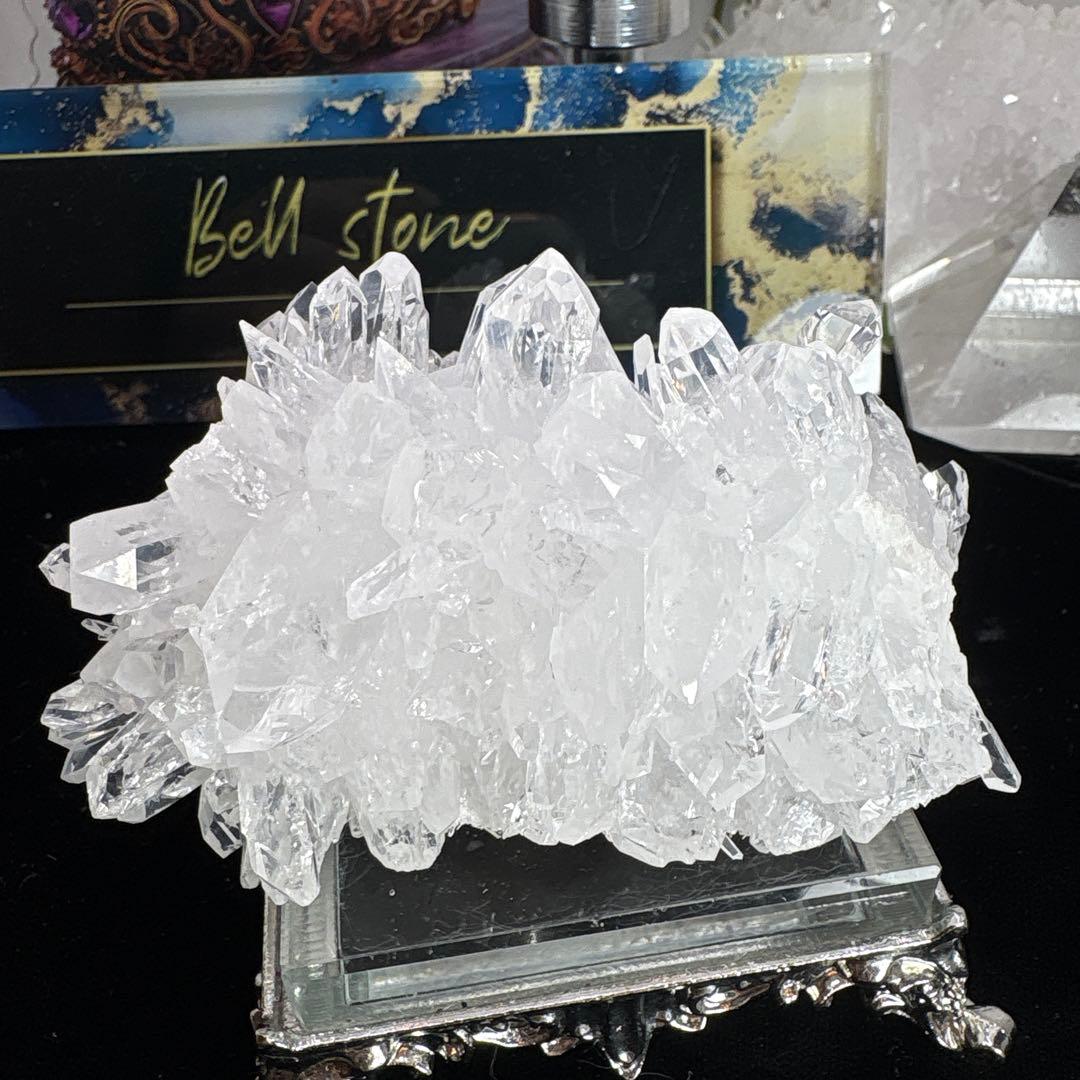 高品質♡水晶クラスター♡透明感♡No.1733