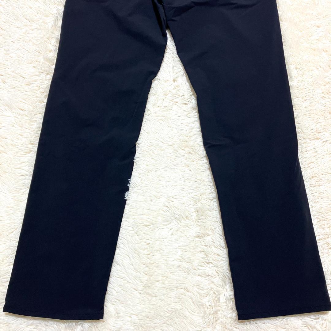 極美品✨ St ANDREWS 撥水 ストレッチ ロングパンツ 黒　M