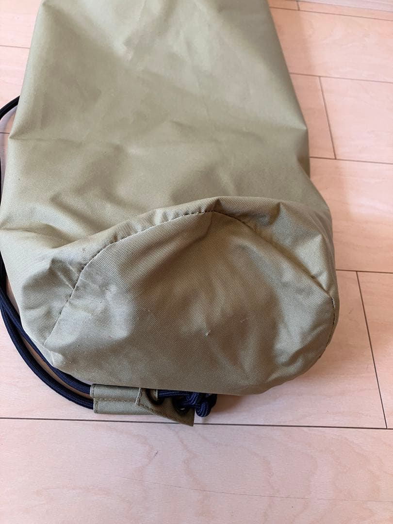 キャンバス製折りたたみコット ベージュ