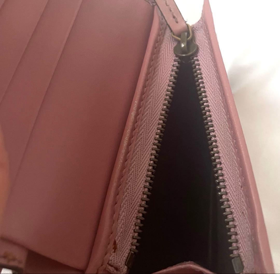 【お値下げ中】Gucci 二つ折り財布 ピンク チェリー装飾