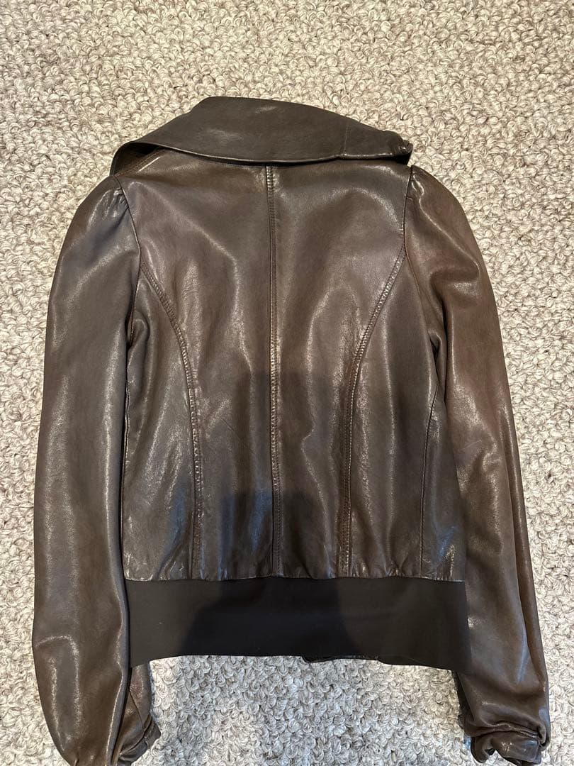 GIORGIO BRATO ジョルジオブラット レザーブルゾン ジャケット 38