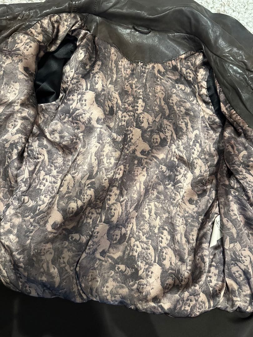 GIORGIO BRATO ジョルジオブラット レザーブルゾン ジャケット 38