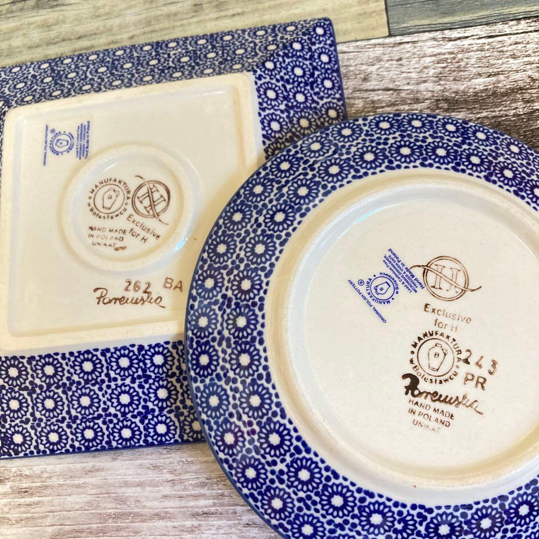 ポーリッシュポタリー　ポーランド食器　まとめ売り　8点セット