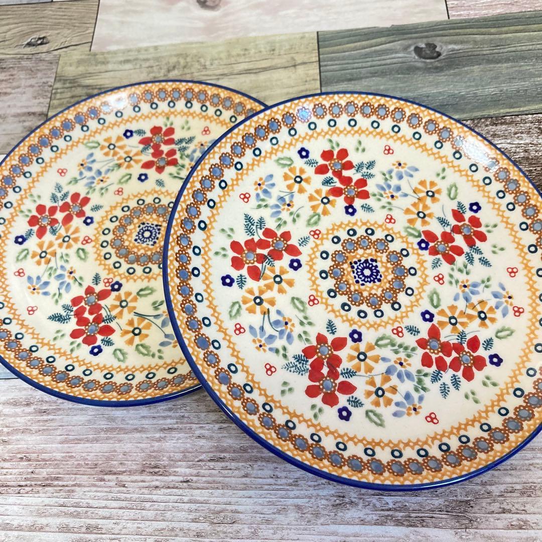 ポーリッシュポタリー　ポーランド食器　まとめ売り　8点セット