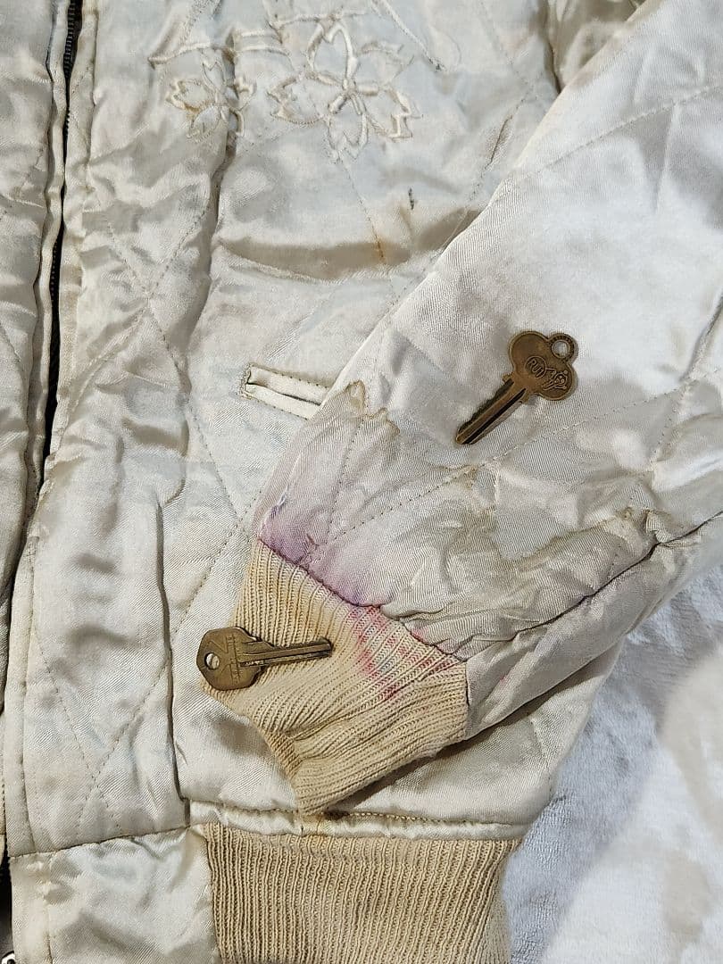 50s スペシャル ヴィンテージスカジャン タイガーヘッド 顔虎 別珍