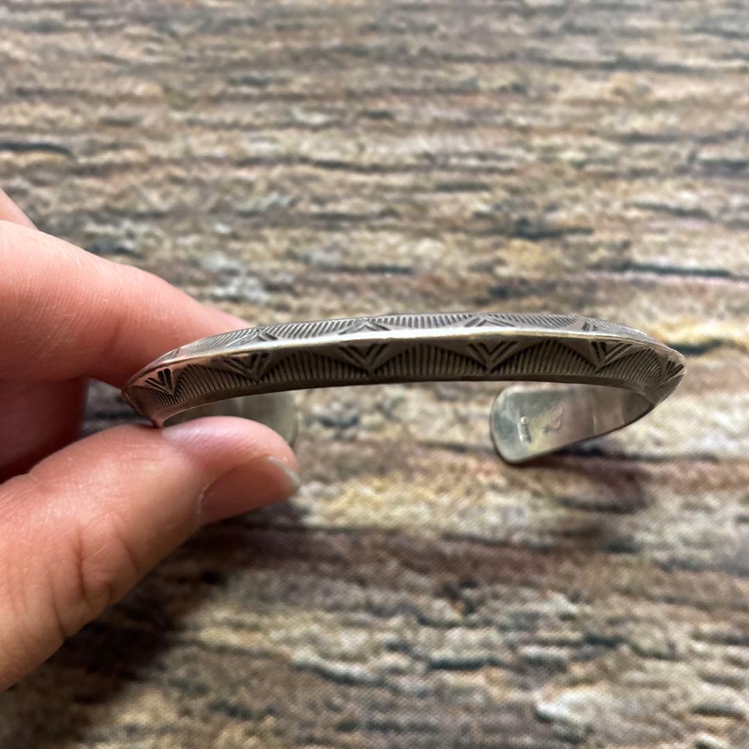 アクセサリー Navajo / silver bangle Arnold Good luck