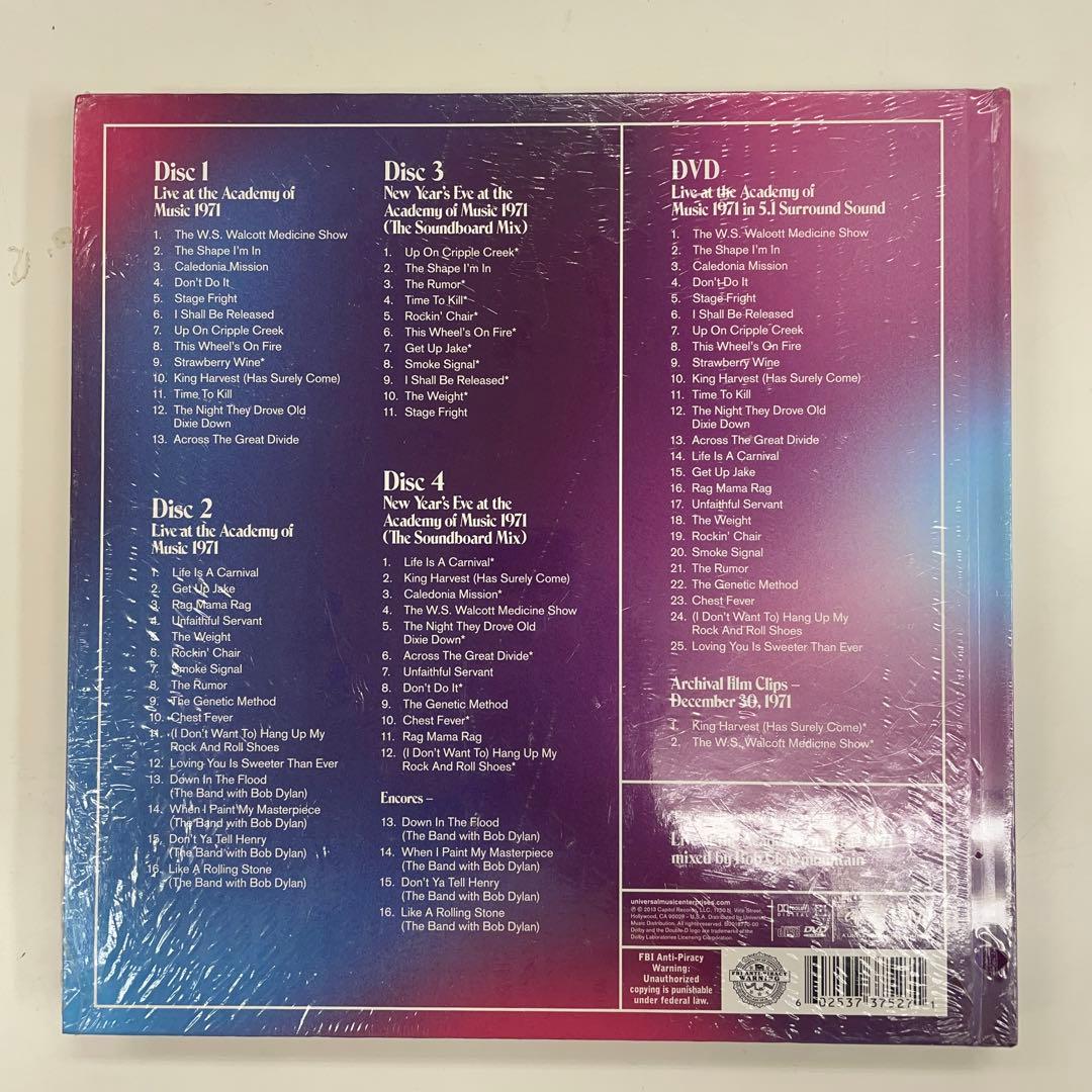 洋楽 The Band Live At The Academy Of Music