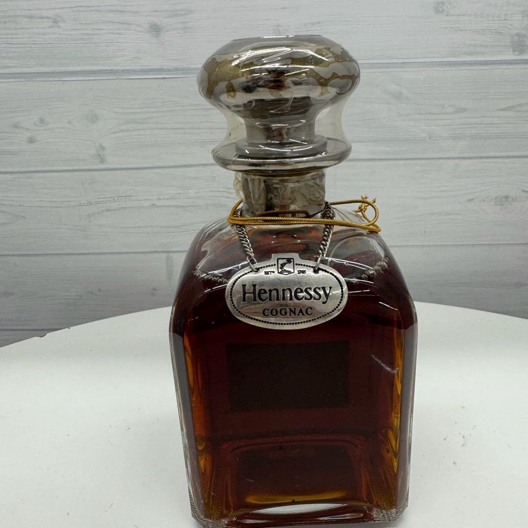 [未開栓] Hennessy ヘネシー　シルバートップブック型青箱700ml
