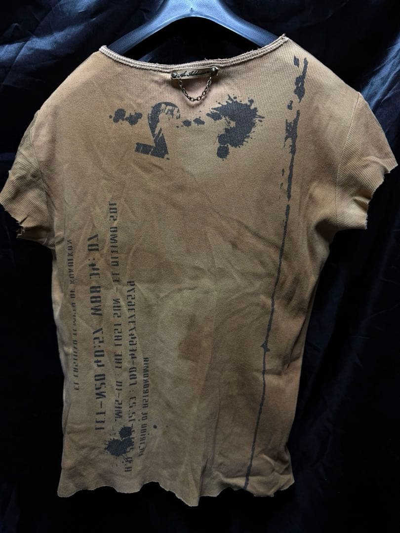 14th Addiction ブラウン Tシャツ カットソー