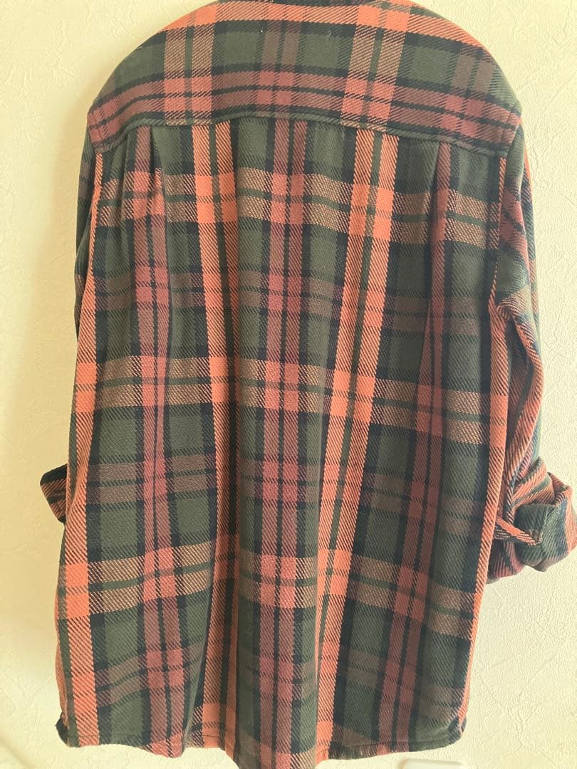 OUTERKNOWN アウターノウン肉厚ブランケットシャツ