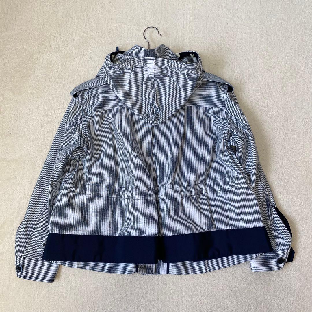 sacai ミリタリーフーデッドジャケット ブルゾン フード 取り外し可